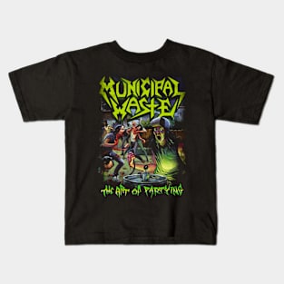 MUNICIPAL WASTE BAND Kids T-Shirt